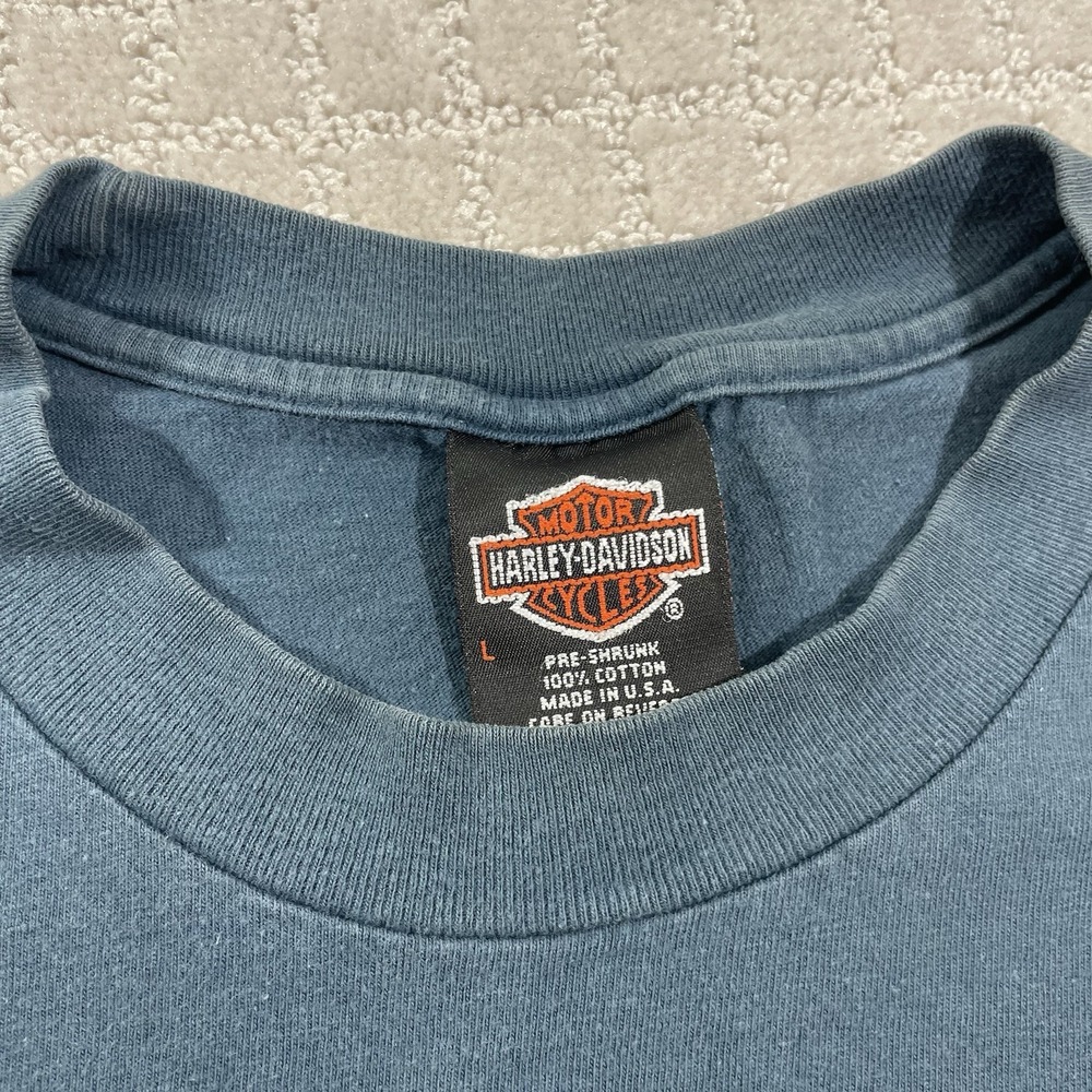 VTG 1998 Harley Davidson Daytona Bike Week Size Large Biker Motorcycle Tshirt - Picture 7 of 8